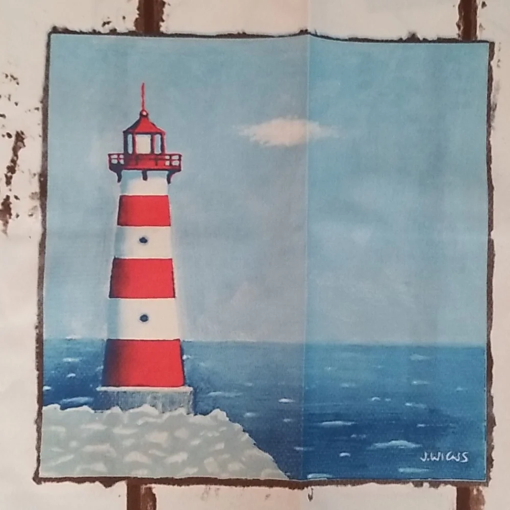 For The Bath Costal Scenes Shower Curtain